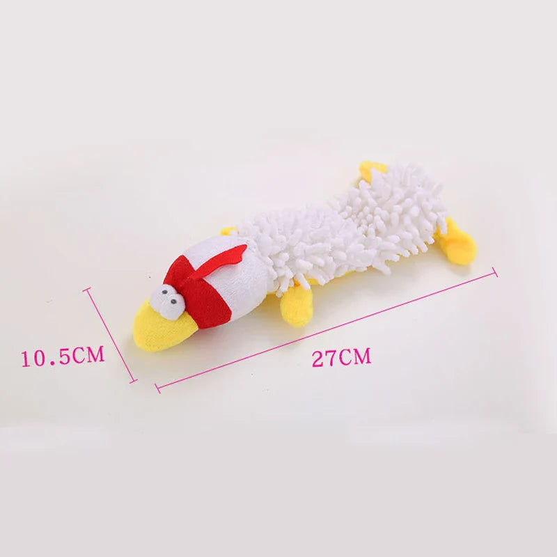 Durable Squeaky Plush Toy – Soft Chew Toy for Small Dogs & Puppies