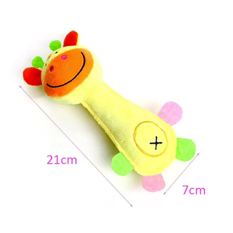 Durable Squeaky Plush Toy – Soft Chew Toy for Small Dogs & Puppies