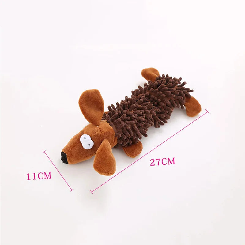 Durable Squeaky Plush Toy – Soft Chew Toy for Small Dogs & Puppies