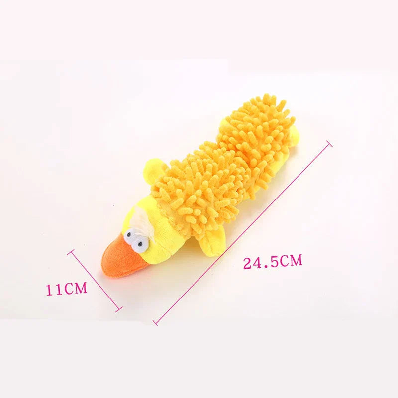 Durable Squeaky Plush Toy – Soft Chew Toy for Small Dogs & Puppies