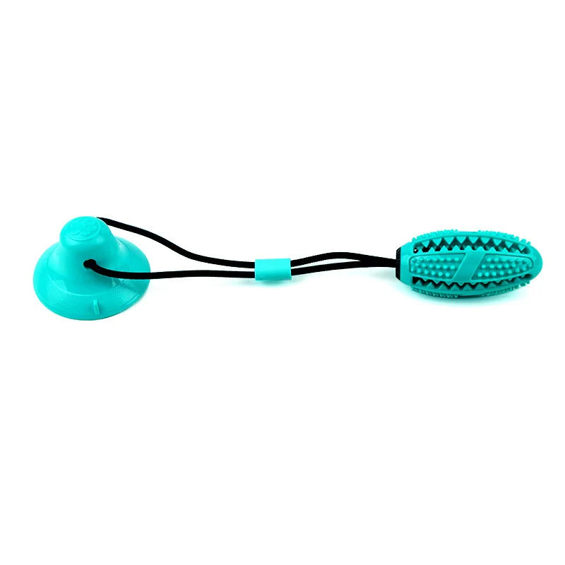 Interactive Chew Ball Toy with Suction Cup – Treat Feeder for Large Dogs & Huskies