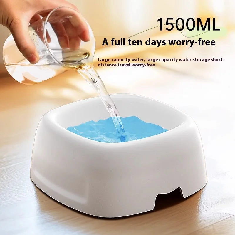 Spill-Proof Pet Water Bowl