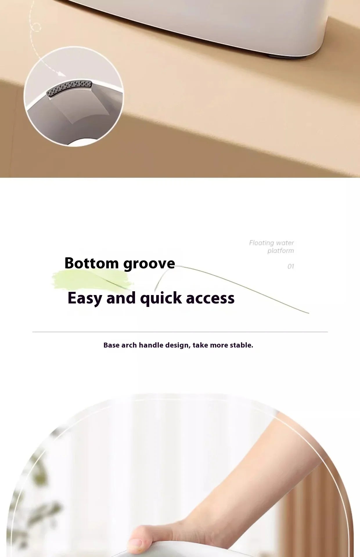 Spill-Proof Pet Water Bowl
