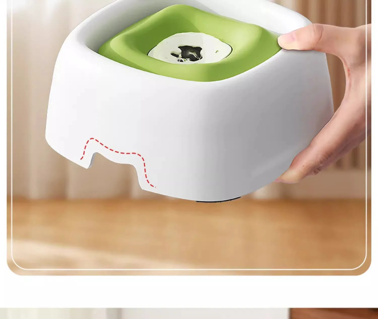 Spill-Proof Pet Water Bowl
