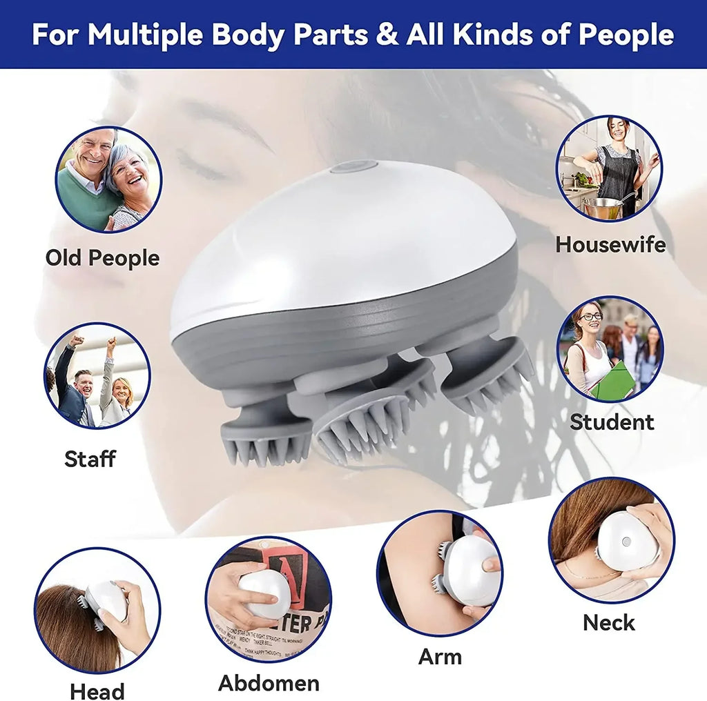 Electric Cat Massager – Stress Relief & Relaxation for Cats