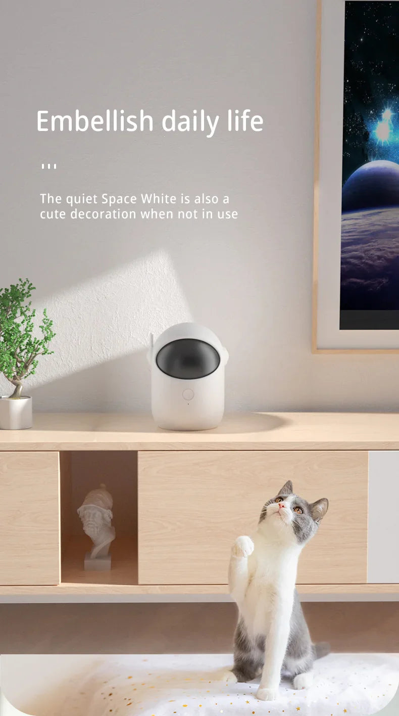 Hands-Free Laser Cat Toy – Rechargeable & Automatic for Active Play